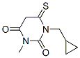 2,4(1H,3H)-Pyrimidinedione, 1-(cyclopropylmethyl)dihydro-3-methyl-6-thioxo- CAS#: 491615-30-6
