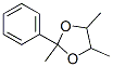 2,4,5-Trimethyl-2-phenyl-1,3-dioxolane CAS#: 5413-61-6