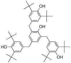 2,4,6-TRIS-(3,5-DI-TERT-BUTYL-4-HYDROXYBENZYL)PHENOL CAS#: 6010-34-0