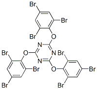 2,4,6-tris(2,4,6-tribromophenoxy)-1,3,5-triazine CAS#: 56362-01-7