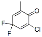 2,5-Cyclohexadien-1-one, 2-chloro-4,4-difluoro-6-methyl- CAS#: 494796-68-8