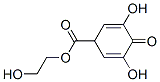 2,5-Cyclohexadiene-1-carboxylic acid, 3,5-dihydroxy-4-oxo-, 2-hydroxyethyl ester (9CI) CAS#: 463301-80-6
