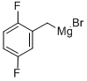 2,5-DIFLUOROBENZYLMAGNESIUM BROMIDE CAS#: 522651-57-6