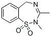 2,5-Dihydro-2,3-dimethyl-1,2,4-benzothiadiazepine 1,1-dioxide CAS#: 46377-45-1