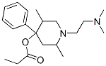 2,5-Dimethyl-1-(2-dimethylaminoethyl)-4-phenyl-4-propionyloxypiperidine CAS#: 54521-82-3
