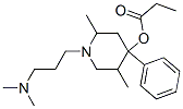 2,5-Dimethyl-1-(3-dimethylaminopropyl)-4-phenyl-4-propionyloxypiperidine CAS#: 54521-94-7