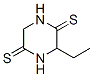 2,5-Piperazinedithione,3-ethyl-(9CI) CAS#: 52092-41-8