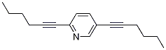 2,5-di-1-hexynylpyridine CAS#: 500228-79-5