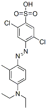 2,5-dichloro-4-[[4-(diethylamino)-o-tolyl]azo]benzenesulphonic acid CAS#: 56125-08-7