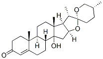 (25R)-14-Hydroxyspirost-4-en-3-one CAS#: 57718-72-6