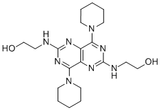 2,6-BIS(2-HYDROXYETHYLAMINO)-4,8-DIPIPERIDINOPYRIMIDO(5,4-D)PYRIMIDINEDIPYRIDAMOLE CAS#: 57370-13-5