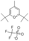 2,6-DI-TERT-BUTYL-4-METHYLPYRYLIUM TRIFLUOROMETHANESULFONATE CAS#: 59643-43-5