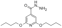 2,6-Dibutoxyisonicotinic hydrazide CAS#: 57803-54-0