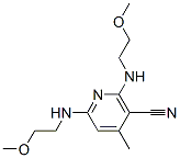 2,6-bis(2-methoxyethylamino)-4-methylnicotinonitrile CAS#: 51560-68-0