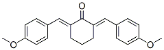 2,6-bis(4-methoxybenzylidene)cyclohexan-1-one CAS#: 6275-32-7