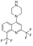 2,8-BIS(TRIFLUOROMETHYL)-4-(PIPERAZIN-1-YL)QUINOLINE CAS#: 401567-76-8