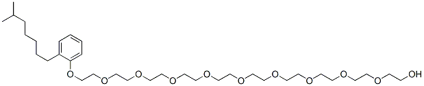 29-(isooctylphenoxy)-3,6,9,12,15,18,21,24,27-nonaoxanonacosanol CAS#: 58253-61-5