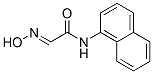 (2E)-2-(hydroxyimino)-N-1-naphthylacetamide CAS#: 5588-86-3