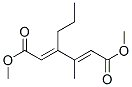 (2E,4E)-3-Methyl-4-propyl-2,4-hexadienedioic acid dimethyl ester CAS#: 58367-43-4