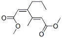 (2E,4Z)-3-Methyl-4-propyl-2,4-hexadienedioic acid dimethyl ester CAS#: 58367-44-5