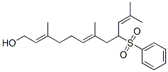 (2E,6E)-3,7,11-Trimethyl-9-(phenylsulfonyl)-2,6,10-dodecatrien-1-ol CAS#: 57683-67-7