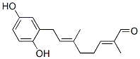 (2E,6E)-8-(2,5-Dihydroxyphenyl)-2,6-dimethyl-2,6-octadienal CAS#: 50906-59-7