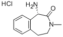 2H-3-Benzazepin-2-one, 1-amino-1,3,4,5-tetrahydro-3-methyl-, hydrochloride (1:1), (1S)- CAS#: 425663-71-4