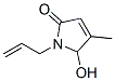 2H-Pyrrol-2-one, 1,5-dihydro-5-hydroxy-4-methyl-1-(2-propenyl)- (9CI) CAS#: 445489-29-2