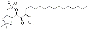 (2R,3R,4R,5R)-1,2:4,5-Di-O-isopropylidene-3-nonadecanol Methanesulfonate CAS#: 570414-09-4