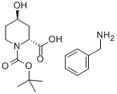 (2R,4R)-N-BOC-4-HYDROXYPIPERIDINE-2-CARBOXYLIC ACID BENZYLAMINE SALT CAS#: 441044-16-2