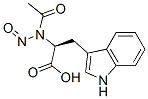 (2S)-2-(acetyl-nitroso-amino)-3-(1H-indol-3-yl)propanoic acid CAS#: 53602-74-7