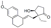 [2S-[2alpha(E),3beta]]-2-[2-(3,4-dihydro-6-methoxy-1(2H)-naphthylidene)ethyl]-2-ethyl-3-hydroxycyclopentan-1-one CAS#: 51773-47-8