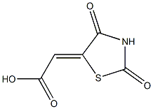 (2Z)-(2,4-DIOXO-1,3-THIAZOLIDIN-5-YLIDENE)ACETIC ACID CAS#: 5374-29-8