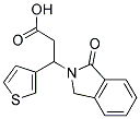 3-(1-OXO-1,3-DIHYDRO-2H-ISOINDOL-2-YL)-3-(3-THIENYL)PROPANOIC ACID CAS#: 478249-84-2