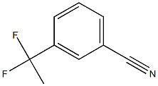 3-(1,1-difluoroethyl)benzonitrile CAS#: 55805-06-6
