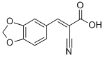 3-(1,3-BENZODIOXOL-5-YL)-2-CYANOACRYLIC ACID CAS#: 49711-55-9