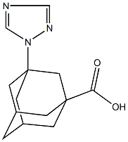 3-(1H-1,2,4-triazol-1-yl)-1-adamantanecarboxylic acid CAS#: 418805-51-3