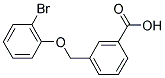 3-(2-BROMO-PHENOXYMETHYL)-BENZOIC ACID CAS#: 438473-78-0