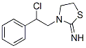 3-(2-CHLORO-2-PHENYLETHYL)-2-THIAZOLIDINIMINE CAS#: 46425-47-2