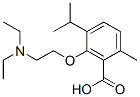 3-(2-Diethylaminoethoxy)-p-cymene-2-carboxylic acid CAS#: 53335-18-5