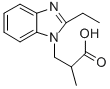 3-(2-ETHYL-BENZOIMIDAZOL-1-YL)-2-METHYL-PROPIONIC ACID CAS#: 435342-07-7