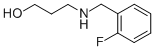 3-(2-FLUORO-BENZYLAMINO)-PROPAN-1-OL CAS#: 436087-21-7