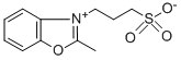 3-(2-METHYL-1,3-BENZOXAZOL-3-IUM-3-YL)-1-PROPANESULFONATE CAS#: 54443-97-9