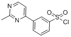 3-(2-METHYL-4-PYRIMIDINYL)BENZENESULFONYL CHLORIDE CAS#: 465514-07-2