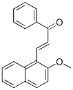 3-(2-methoxynaphthalen-1-yl)-1-phenyl-prop-2-en-1-one CAS#: 5460-77-5