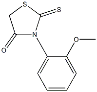 3-(2-methoxyphenyl)-2-sulfanylidene-thiazolidin-4-one CAS#: 56676-49-4