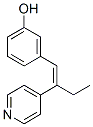 3-(2-pyridin-4-ylbut-1-enyl)phenol CAS#: 5444-87-1