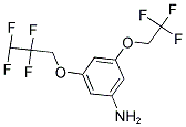 3-(2,2,3,3-TETRAFLUORO-PROPOXY)-5-(2,2,2-TRIFLUORO-ETHOXY)-PHENYLAMINE CAS#: 438530-73-5