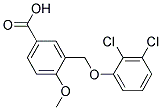 3-(2,3-DICHLORO-PHENOXYMETHYL)-4-METHOXY-BENZOIC ACID CAS#: 438220-28-1