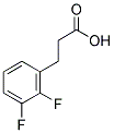 3-(2,3-DIFLUOROPHENYL)PROPIONIC ACID CAS#: 412961-26-3
